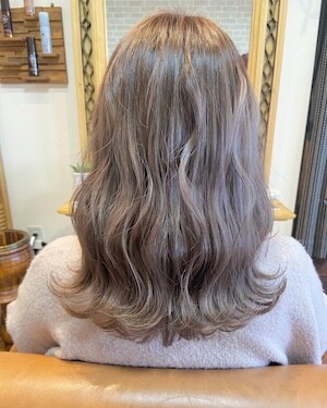 ウェーブスタイルヘアスタイル